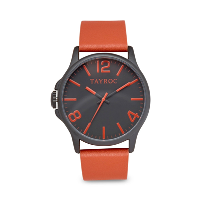 Tayroc Modo Wristwatch Black Orange