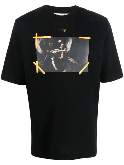 Off-white Off White T-shirts And Polos Black