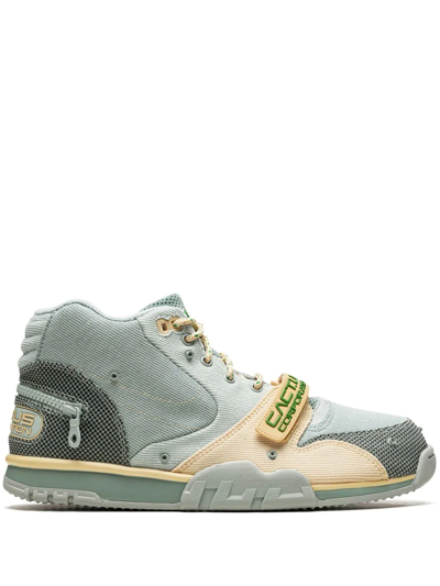 Nike Gray Travis Scott Edition Air Trainer 1 Sp Sneakers In Grey