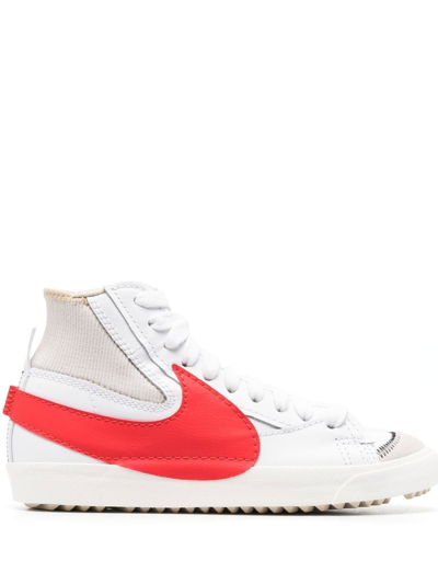 Nike Blazer Mid '77 Jumbo Sneakers In White