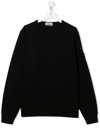 Stone Island Crew-neck Sweatshirt In Black