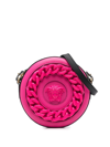 VERSACE LA MEDUSA ROUND CROSSBODY BAG