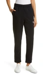 Ganni Software Isoli Organic Cotton Blend Sweatpants In Black