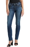 Silver Jeans Co. Suki Straight Leg Jeans In Indigo