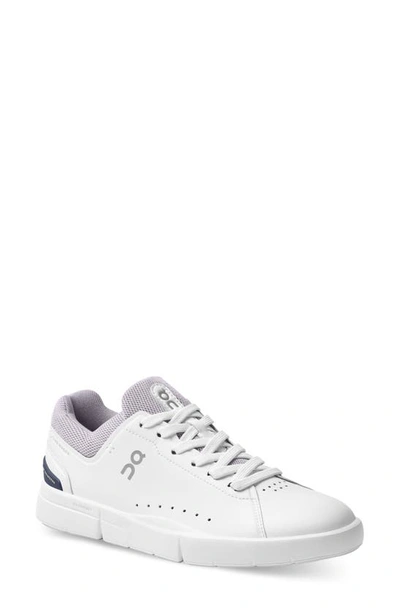 On The Roger Advantage Tennis Sneaker In White/ Lilac