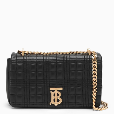 Burberry Mini Leather Lola Cross-body Bag In Black