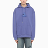 ADER ERROR PURPLE HOODIE WITH GEOMID LOGO