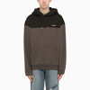 ADER ERROR COLOUR-BLOCK HOODIE WITH LOGO