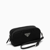 PRADA BLACK SMALL POUCH IN RE-NYLON