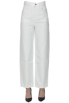 Les Coyotes De Paris Cropped Straight-leg Jeans In White