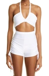 HOUSE OF AAMA HIGH WAIST TWO-PIECE SWIMSUIT