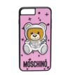 MOSCHINO MOSCHINO PINK BEAR LOGO IPHONE 6/6S/7/8 PLUS CASE