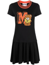 Moschino Dress In Fantasia Nero