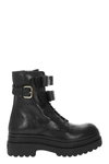 RED VALENTINO RED VALENTINO COMBAT BOOT WITH BOWS