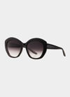 Barton Perreira Galilea Round Acetate Sunglasses