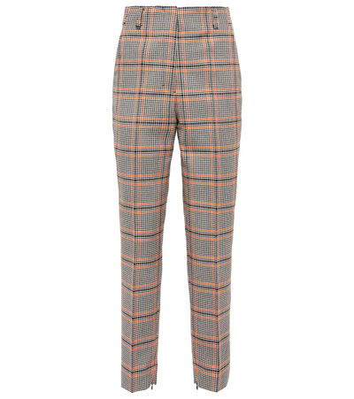 Dorothee Schumacher Modern Heritage High-rise Straight Trousers In Multi Colour
