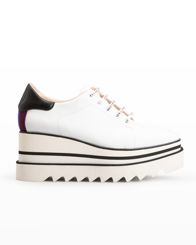 Stella Mccartney Sneakelyse Vegan Sneaker Loafers In 9222 Whiteblack