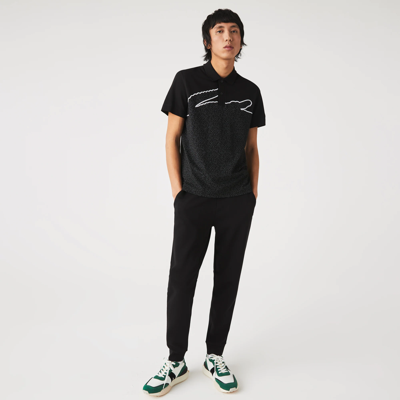 Lacoste Slim Fit Sweatpants - L - 5 In Black