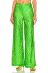 Simon Miller Green Veda Lounge Pants In Hustle Green