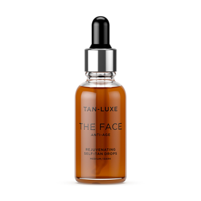 Tan-luxe The Face Anti-age Rejuvenating Self Tan Drops In Medium/dark