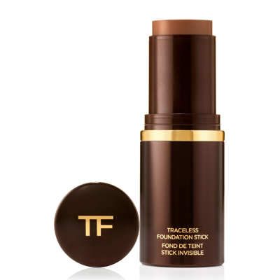 Tom Ford Traceless Foundation Stick In 10.0 Chestnut (dark-deep, Warm Golden Undertone)