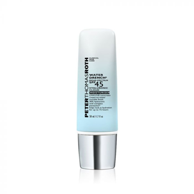 PETER THOMAS ROTH WATER DRENCH BROAD SPECTRUM HYALURONIC CLOUD MOISTURIZER SPF 45