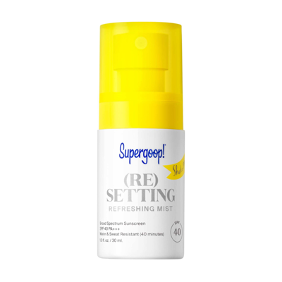 Supergoop (re)setting Refreshing Mist Spf 40 In 1 Fl oz | 30 ml