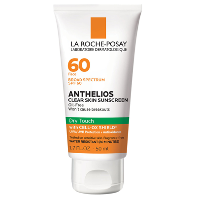 La Roche-posay Anthelios Clear Skin Dry Touch Sunscreen Spf 60 In Default Title