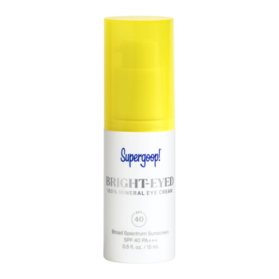 Supergoop Bright-eyed 100% Mineral Eye Cream Spf 40 In Default Title