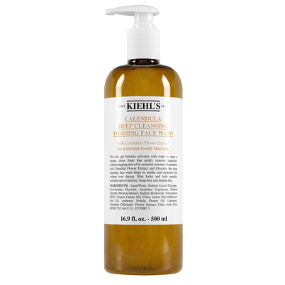 Kiehl's Since 1851 Calendula Deep Cleansing Foaming Face Wash In 16.9 Fl oz | 500 ml