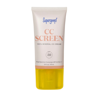 Supergoop Cc Screen 100% Mineral Cc Cream Spf 50 In 110c