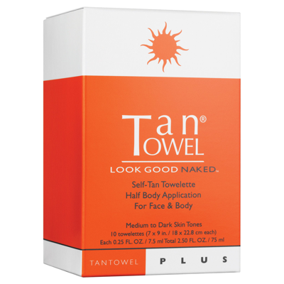 Tantowel Classic Half Body Self-tan Towelette 10 Pack In Medium To Dark