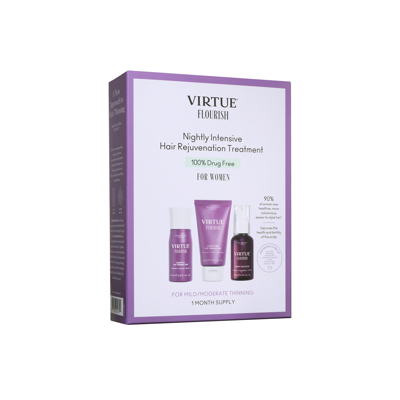 Virtue Flourish Nightly Intensive Hair Rejuvenation Treatment 30 Day In Default Title