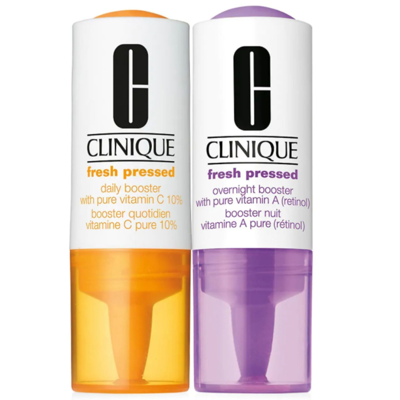 Clinique Fresh Pressed Clinical Daily + Overnight Boosters With Pure Vitamins C 10% + A (retinol) In Default Title