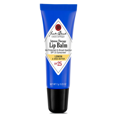 Jack Black Lemon & Shea Butter Intense Therapy Lip Balm Spf 25, 0.25 Oz. In Lemon And Shea Butter