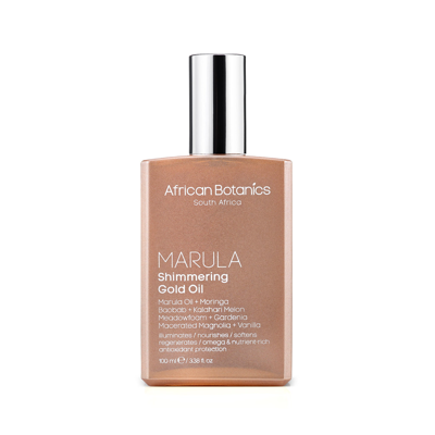 African Botanics Marula Shimmering Gold Oil In Default Title