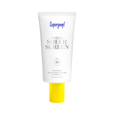 Supergoop Mineral Mattescreen Mineral Sunscreen Spf 30 In White