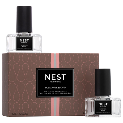 Nest New York Rose Noir & Oud Wall Diffuser Refill Duo In Default Title