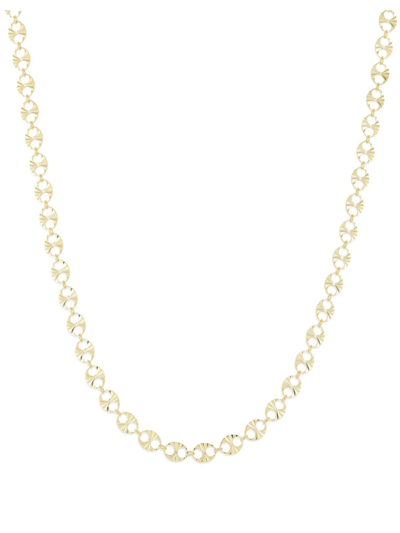 Saks Fifth Avenue Made In Italy Women's 14k Goldplated Sterling Silver Marina Chain Necklace/17"