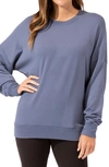 Threads 4 Thought Cathy Boyfriend Feather Fleece Sweatshirt In Serene