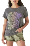 LUCKY BRAND PEACE CITY FESTIVAL GRAPHIC TEE