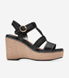 Cole Haan Women's Cloudfeel All Day Wedge Sandals In Black