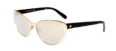 Kate Spade Alizas Un 03yg Cat Eye Sunglasses In Silver