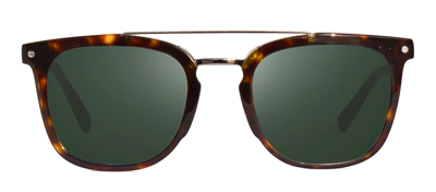 Revo Atlas Re 1179 12 Sg50 Square Polarized Sunglasses In Green