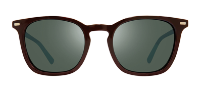 Revo Watson Re 1129 12 Sg50 Square Polarized Sunglasses In Green