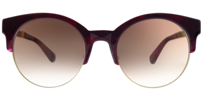 Kate Spade Kaileen/s 52 0ydc Butterfly Sunglasses In Brown