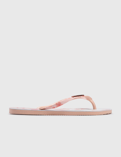 Havaianas Slim Sakura Flip Flops In Pink