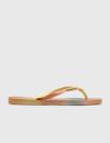 Havaianas Slim Gradient Sunset Flip Flops In Multicolor