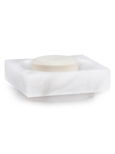 Labrazel Cosmos Alabaster Soap Dish In White