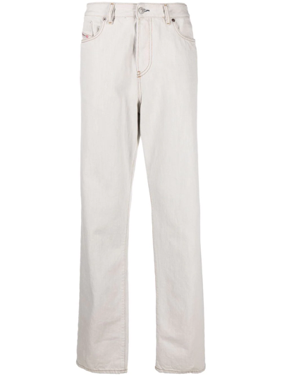 Diesel 1955 Straight-leg Jeans In White